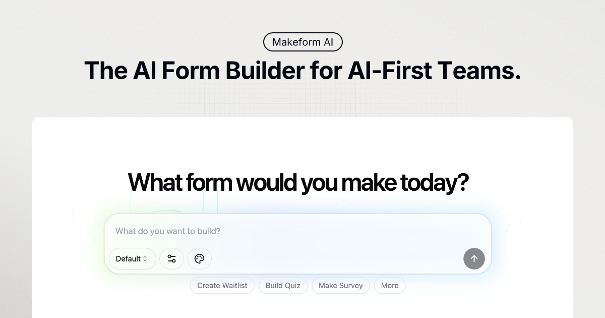 Makeform AI